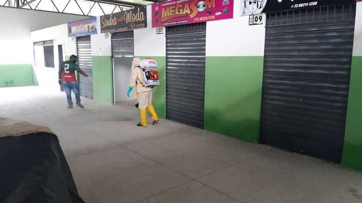 Camacã: Secretaria de Saúde realiza desinfecção para evitar o contágio do coronavírus